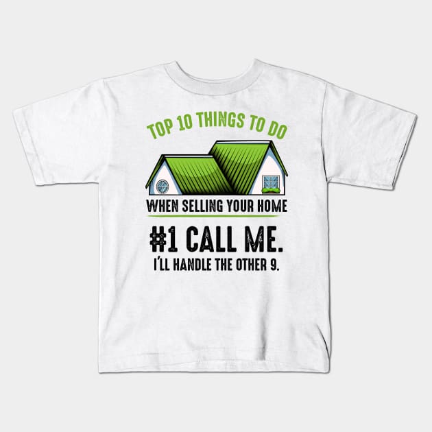 Real Estate Kids T-Shirt by Lumio Gifts